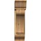 Ekena Millwork Legacy Traditional Rough Sawn Bracket w/ Offset Brace, Western Red Cedar, 8"W x 26"D x 30"H BKT0806X26X30LEC01RWR - alternate 3